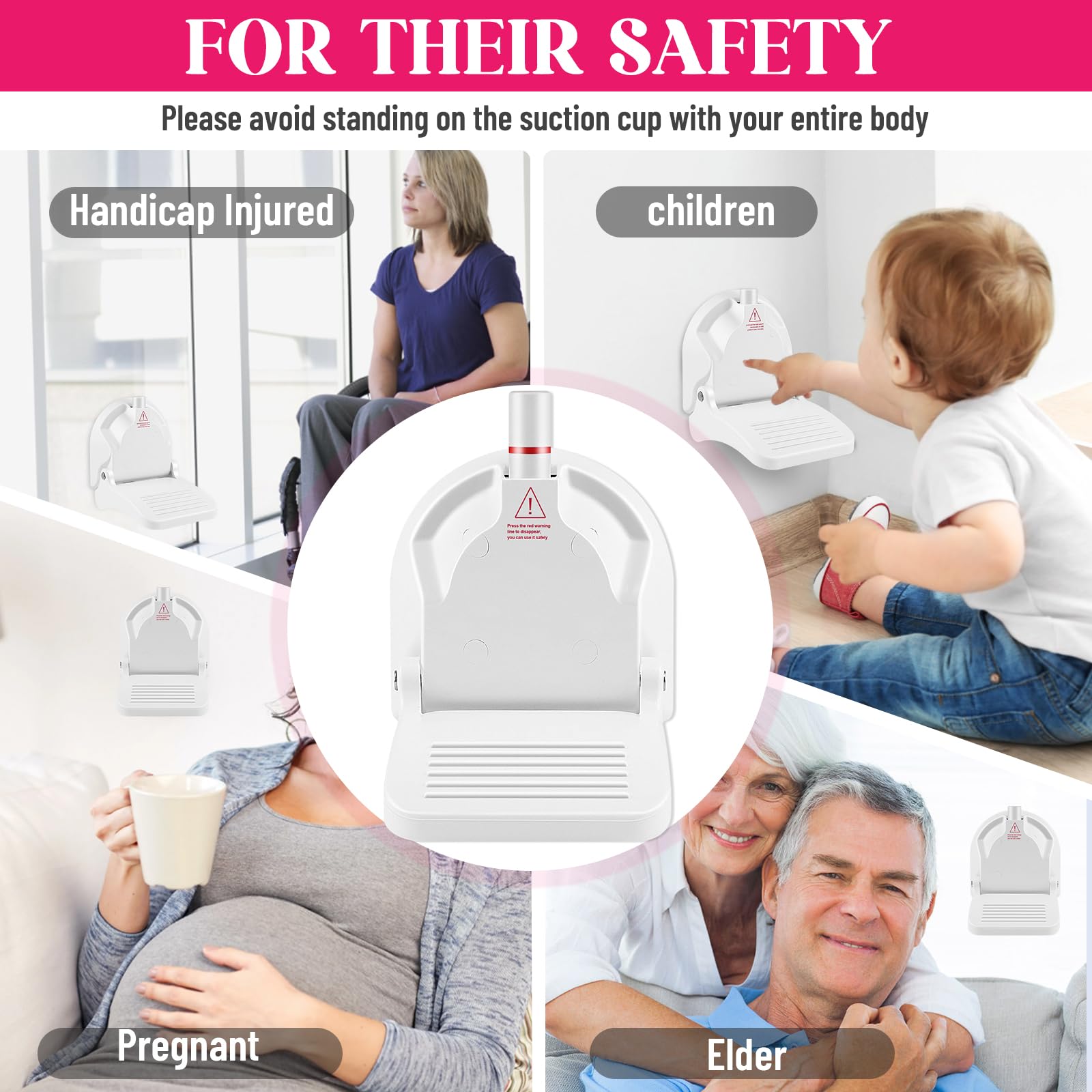 CLIO Foot Rest weight capacity 220lbs shows robust support for stability.