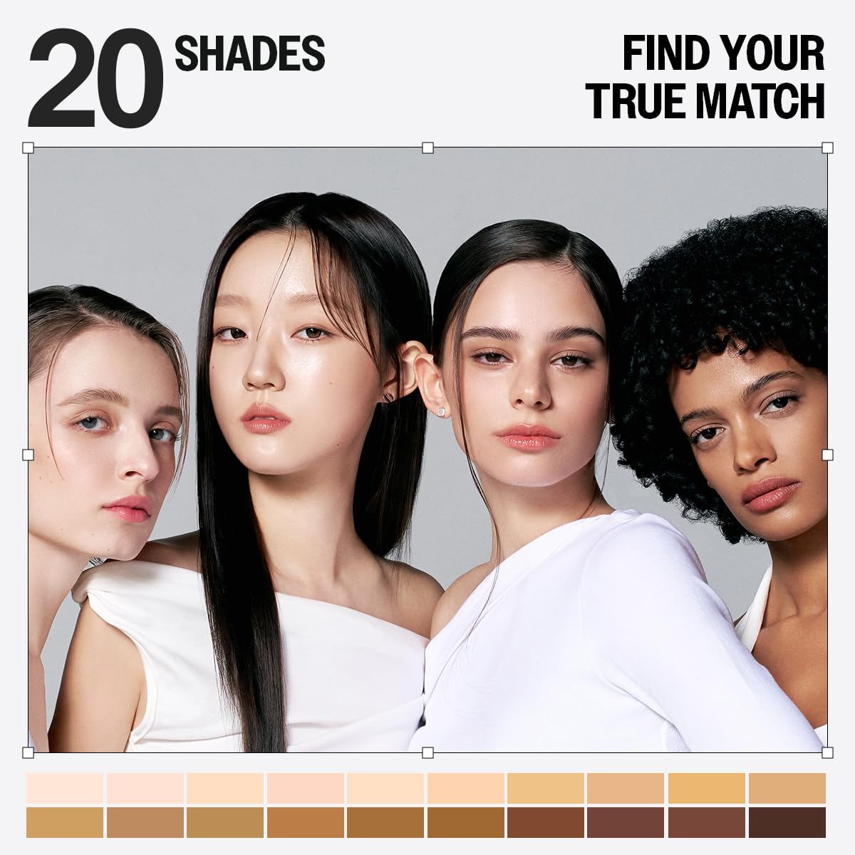 CLIO Kill Cover Founwear Cushion airy satin texture for breathable wear