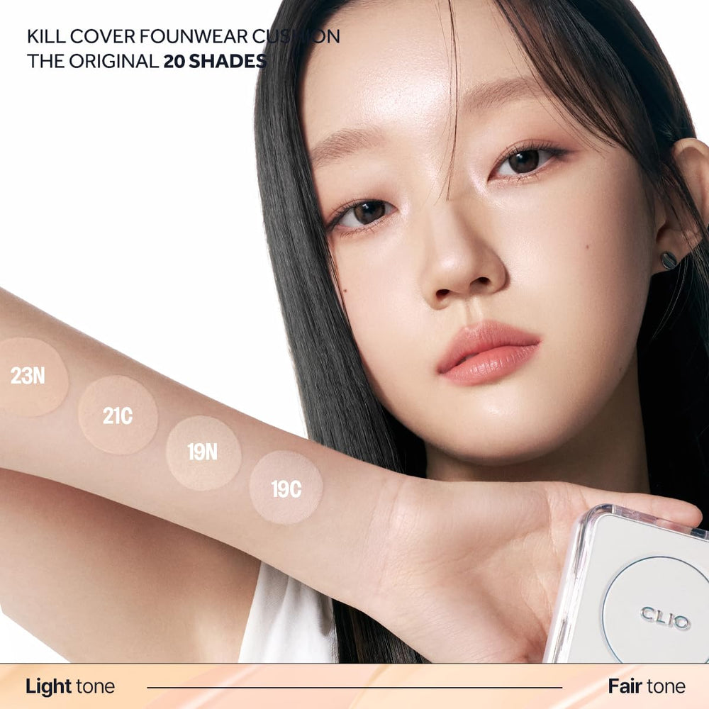 CLIO Kill Cover Founwear Cushion built-in applicator for precise application