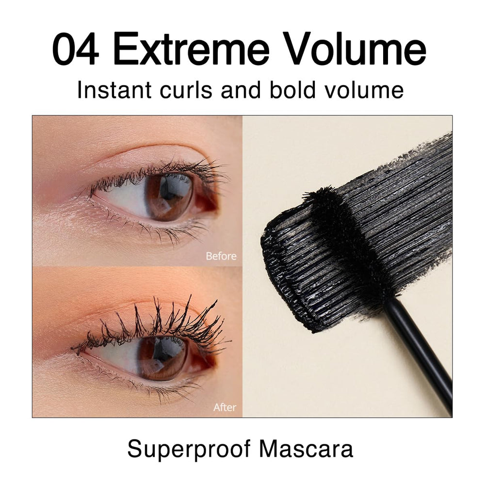 CLIO Kill Lash Superproof brush closeup ensuring even coating and density.