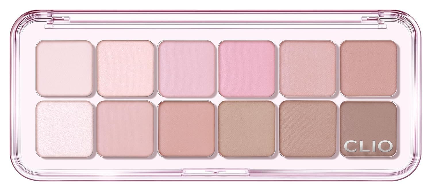 CLIO PROFESSIONAL CLIO PRO EYE PALETTE AIR 07 LAVENDER STAFF swatches for versatile day-to-night looks