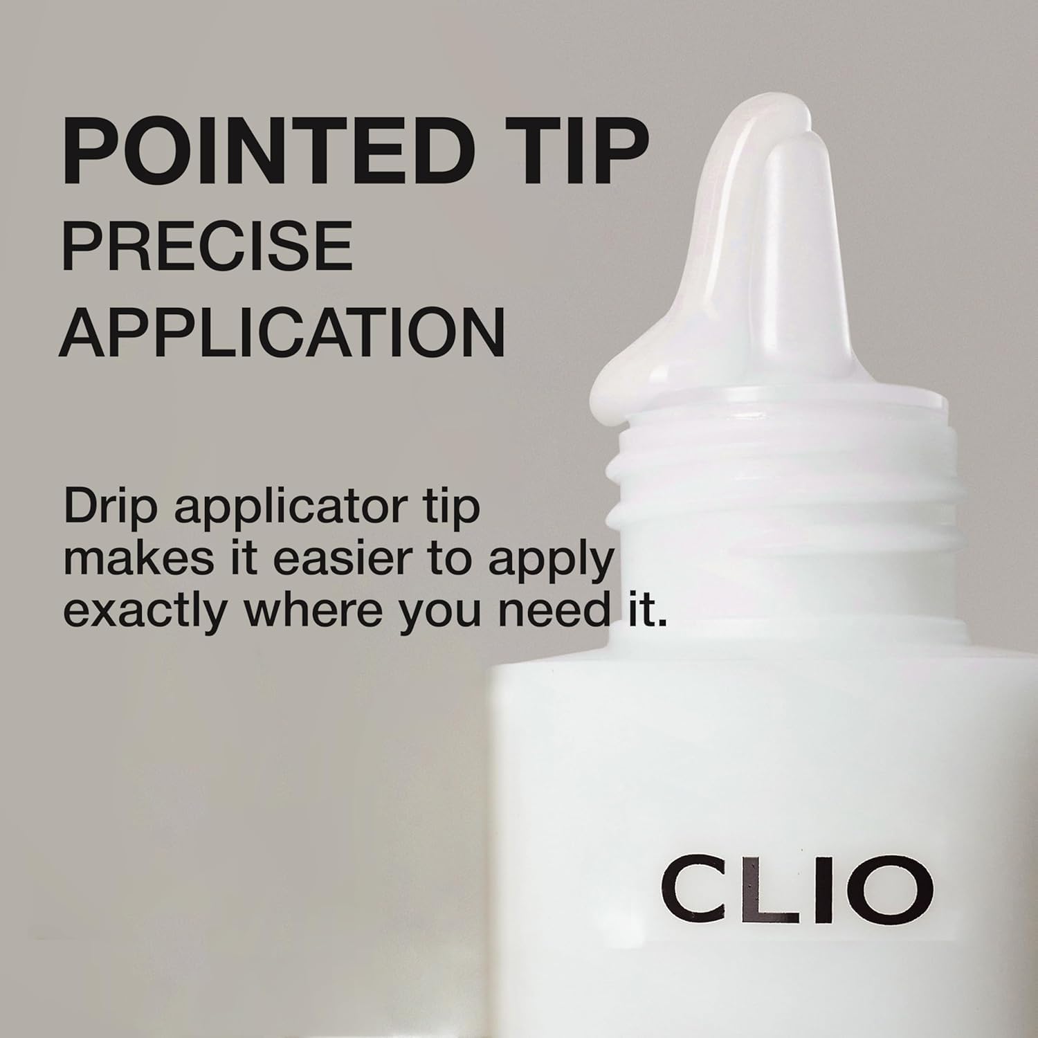 CLIO Professional Glazing Milky Essence sensitive-skin-pack visual communicates gentle hydration for sensitive skin.