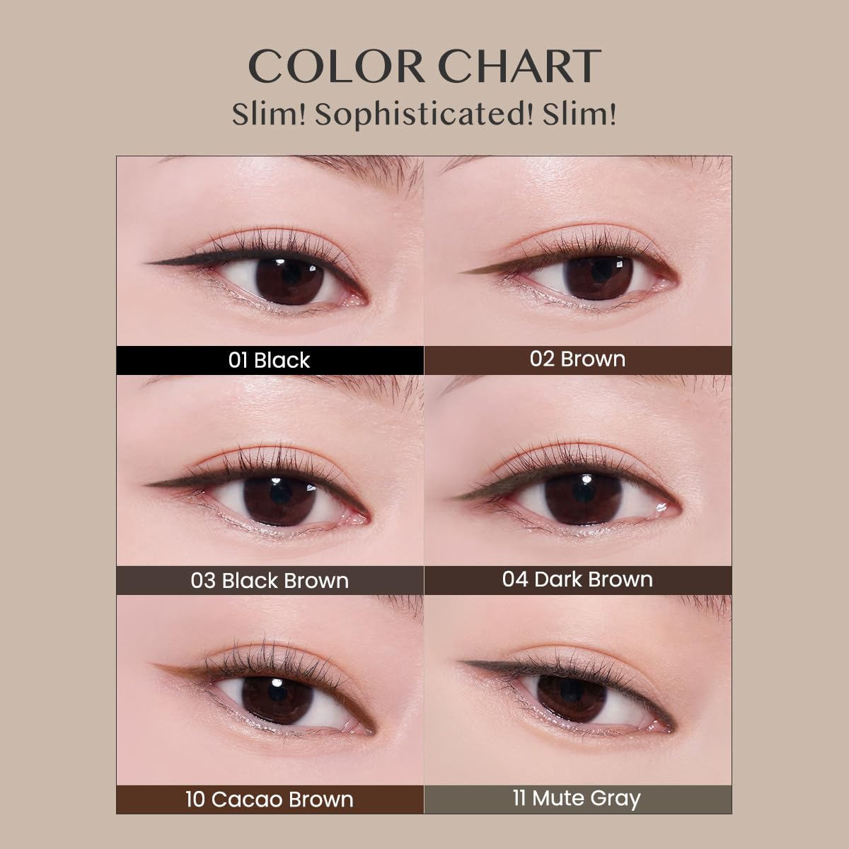 CLIO Professional Sharp So Simple waterproof liner smudge-proof formula closeup.