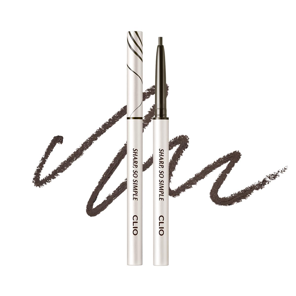 CLIO Sharp So Simple 2mm tip provides precise definition for daily eye looks.