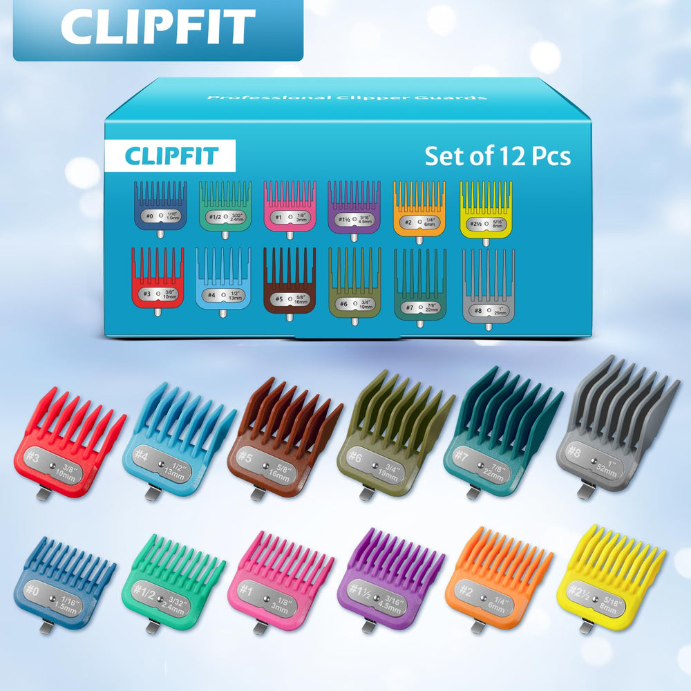 CLIPFIT guard set in use delivering safe, even fades.