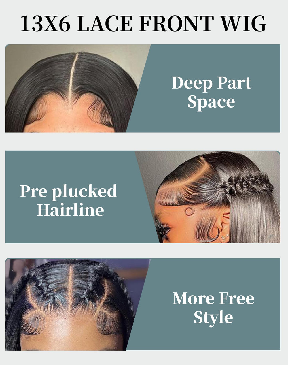 Cllok dyeable and bleachable option enables versatile color experimentation.