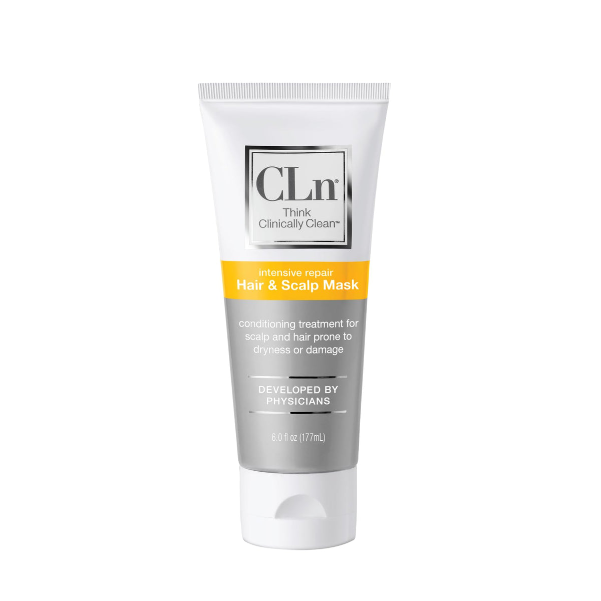CLn Hair Mask jar closeup showing creamy conditioning for deep hydration.