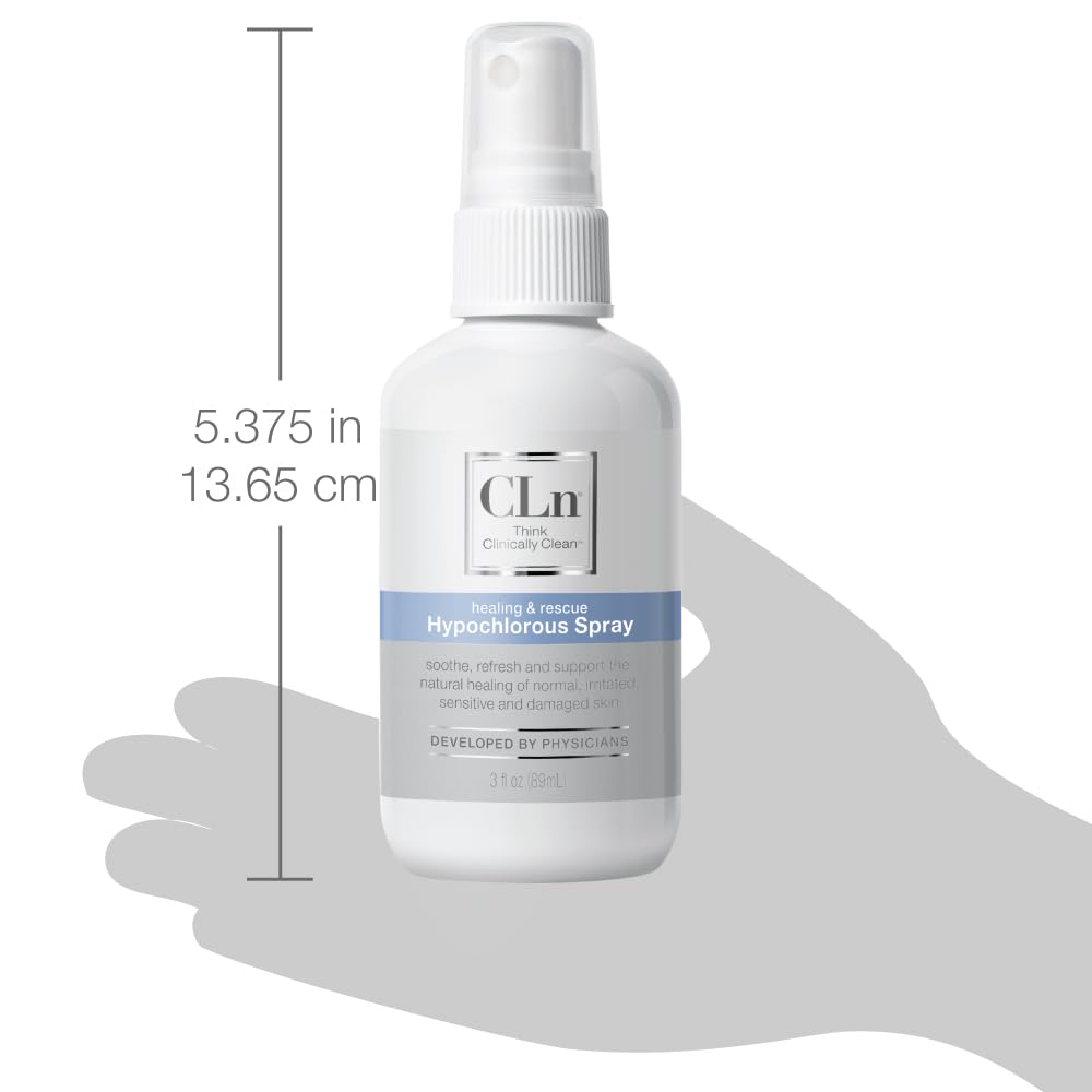 CLn Hypochlorous Spray on the go, portable cleansing solution
