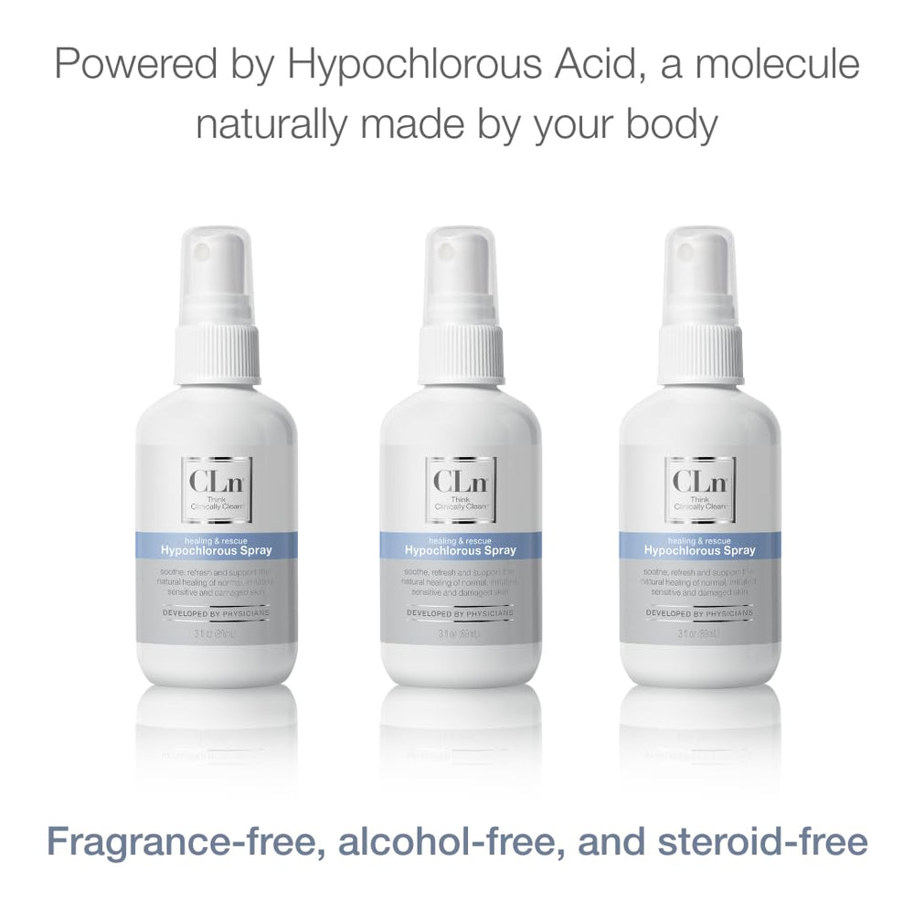CLn Hypochlorous Spray after a procedure for post procedure use