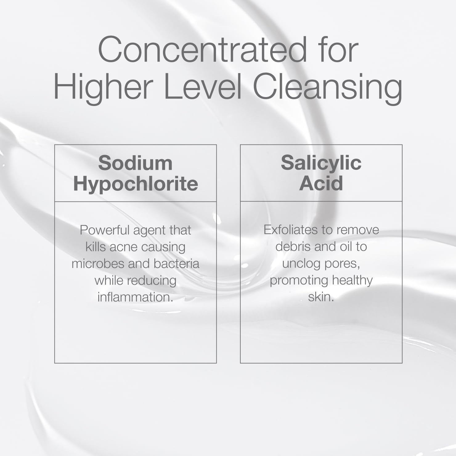 CLn ProStrength Wash hypoallergenic formula with paraben-free ingredients.
