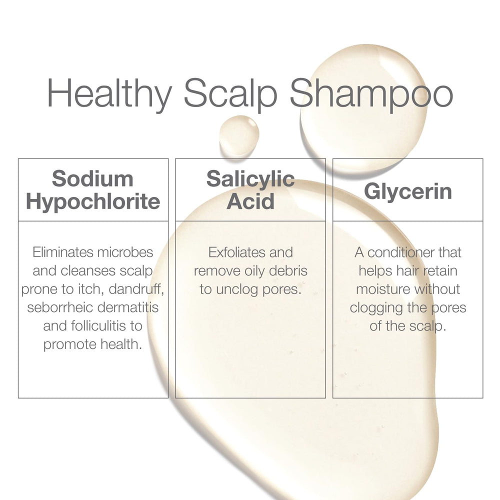 CLn Shampoo on shelf highlighting hypoallergenic fragrance free formula for sensitive scalps