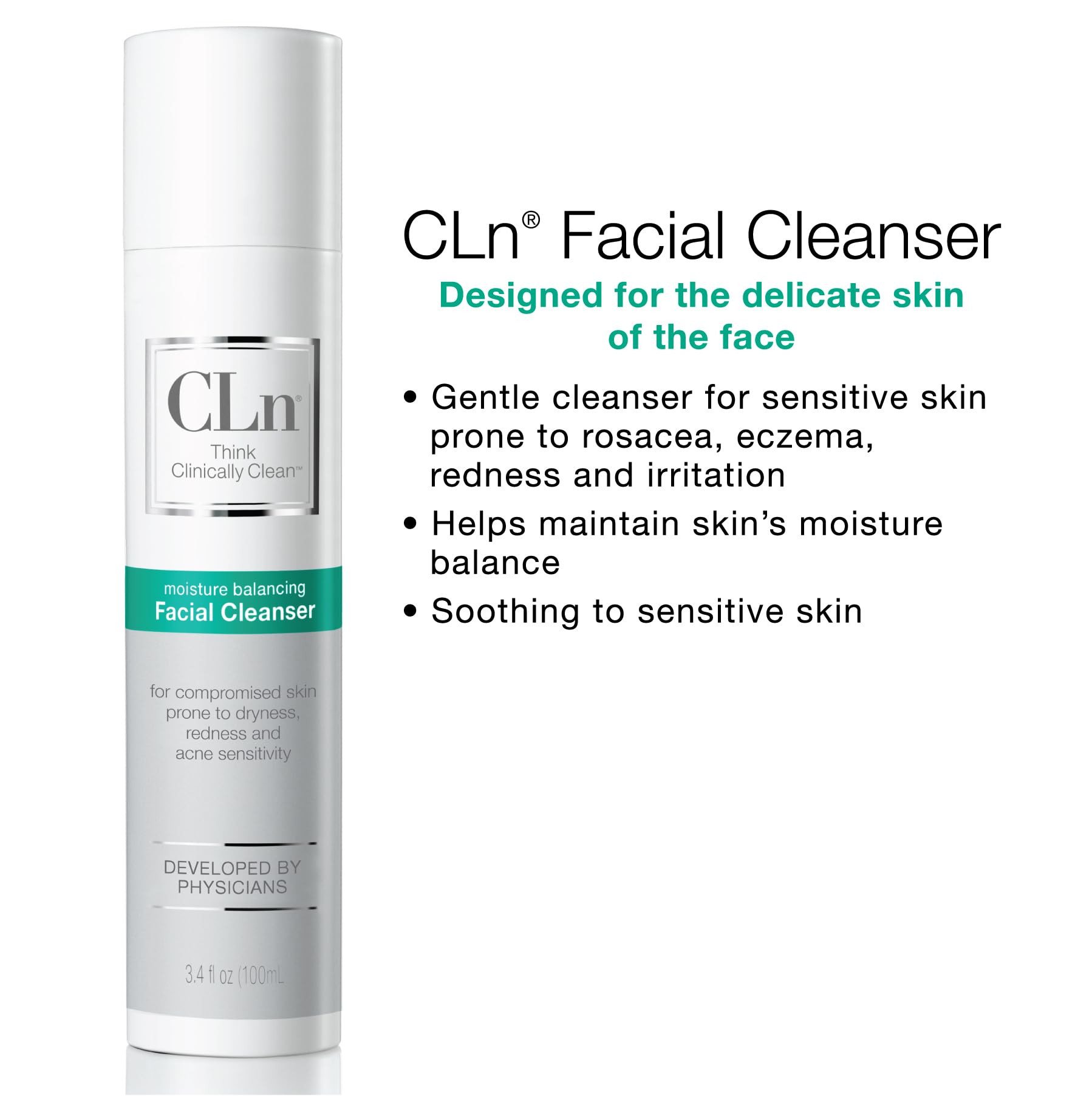 CLn daily skincare routine after cleansing with sunscreen or moisturizer.