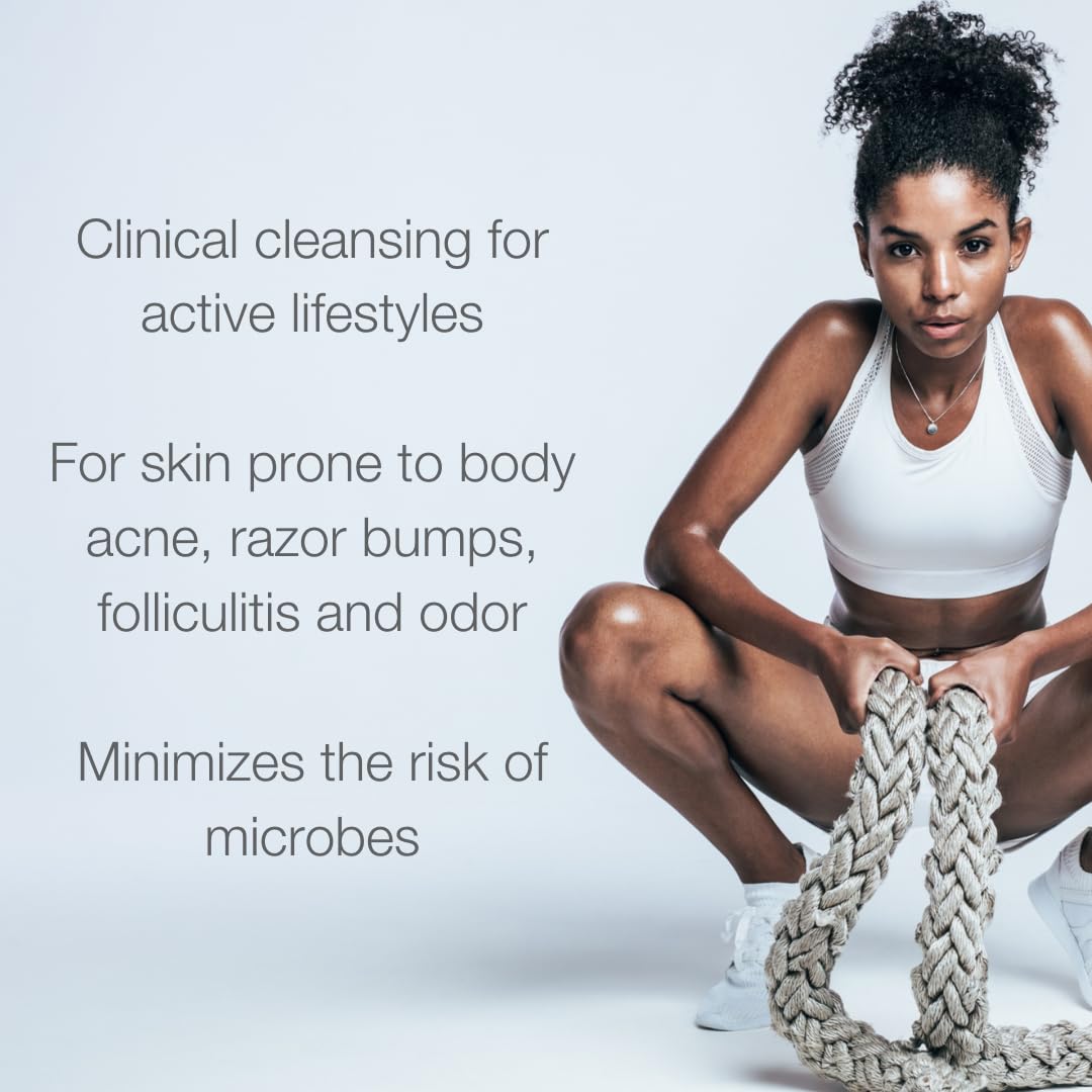 CLn SportWash athlete after workout scene highlights quick post exercise cleansing