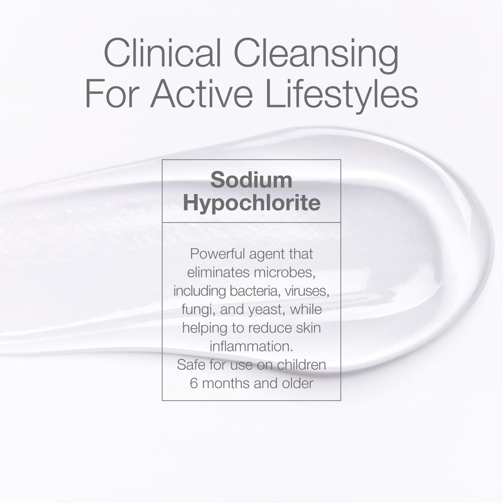 CLn SportWash athlete-use after gym to refresh skin and manage odor