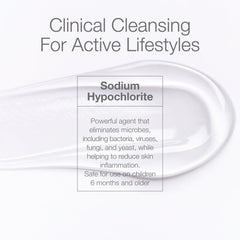 CLn SportWash athlete-use after gym to refresh skin and manage odor
