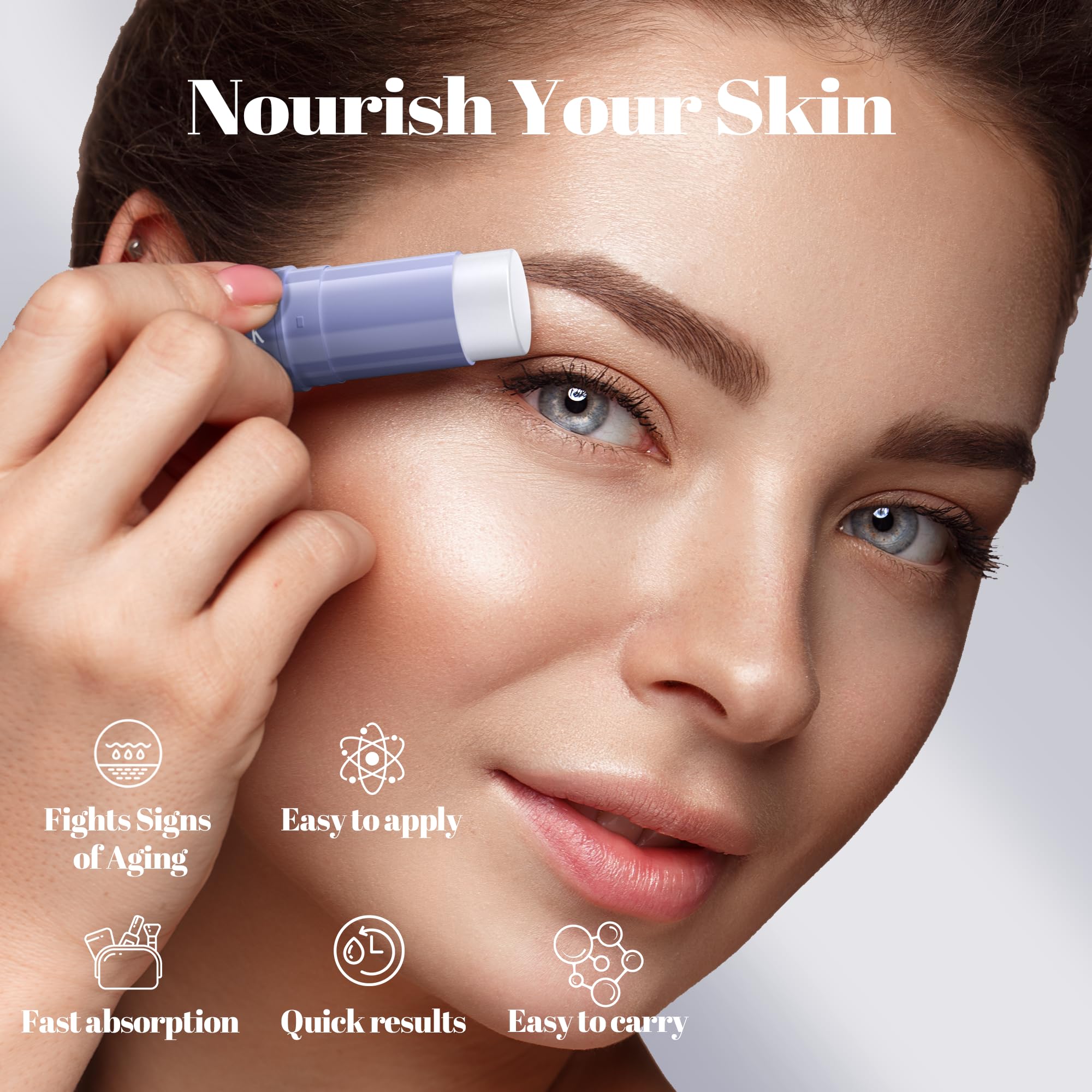 CLNABFR caffeine-retinol formula supports brighter-looking eye area.