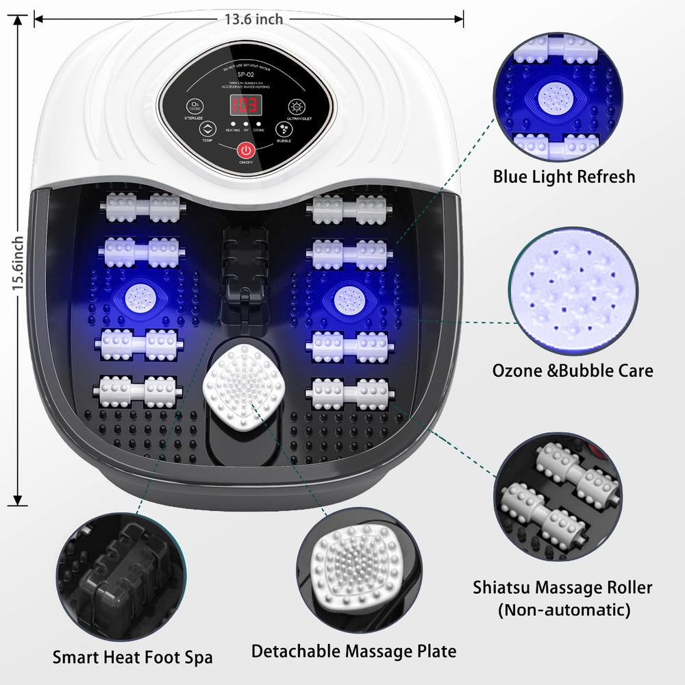 closewave foot spa-relaxation-stress-relief supports at-home wellness after long days.