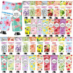 CLOTHES OF SKIN 38-pack hand cream varieties palette showcases mood-friendly scents for daily hand care.