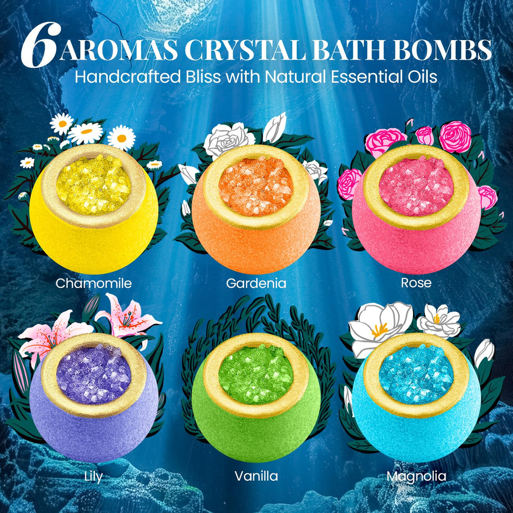 CLOUQUAR magnolia bath bomb – delicate fragrance for a relaxing escape.