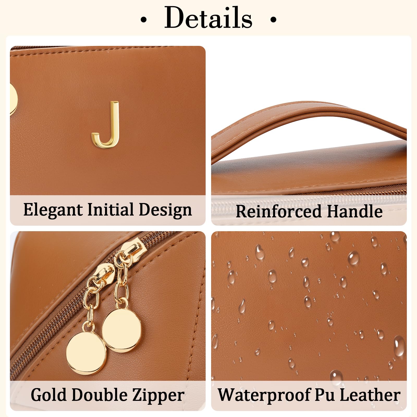 CloudWINGS gold-toned hardware and smooth two-way zippers ensure snag-free travel.