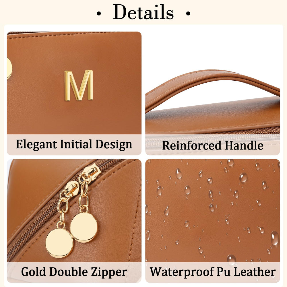 CLOUDWINGS personalized initial pouch adds a thoughtful gift.