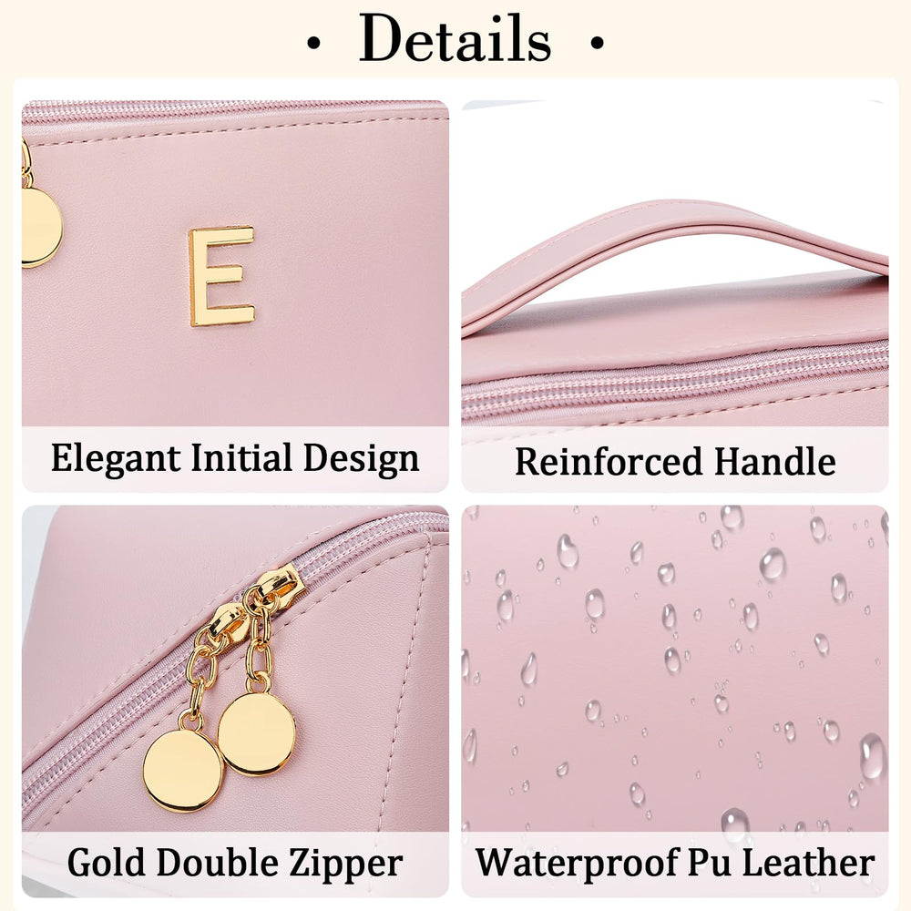 CloudWINGS waterproof PU leather pink bag with gold hardware stays stylish and durable
