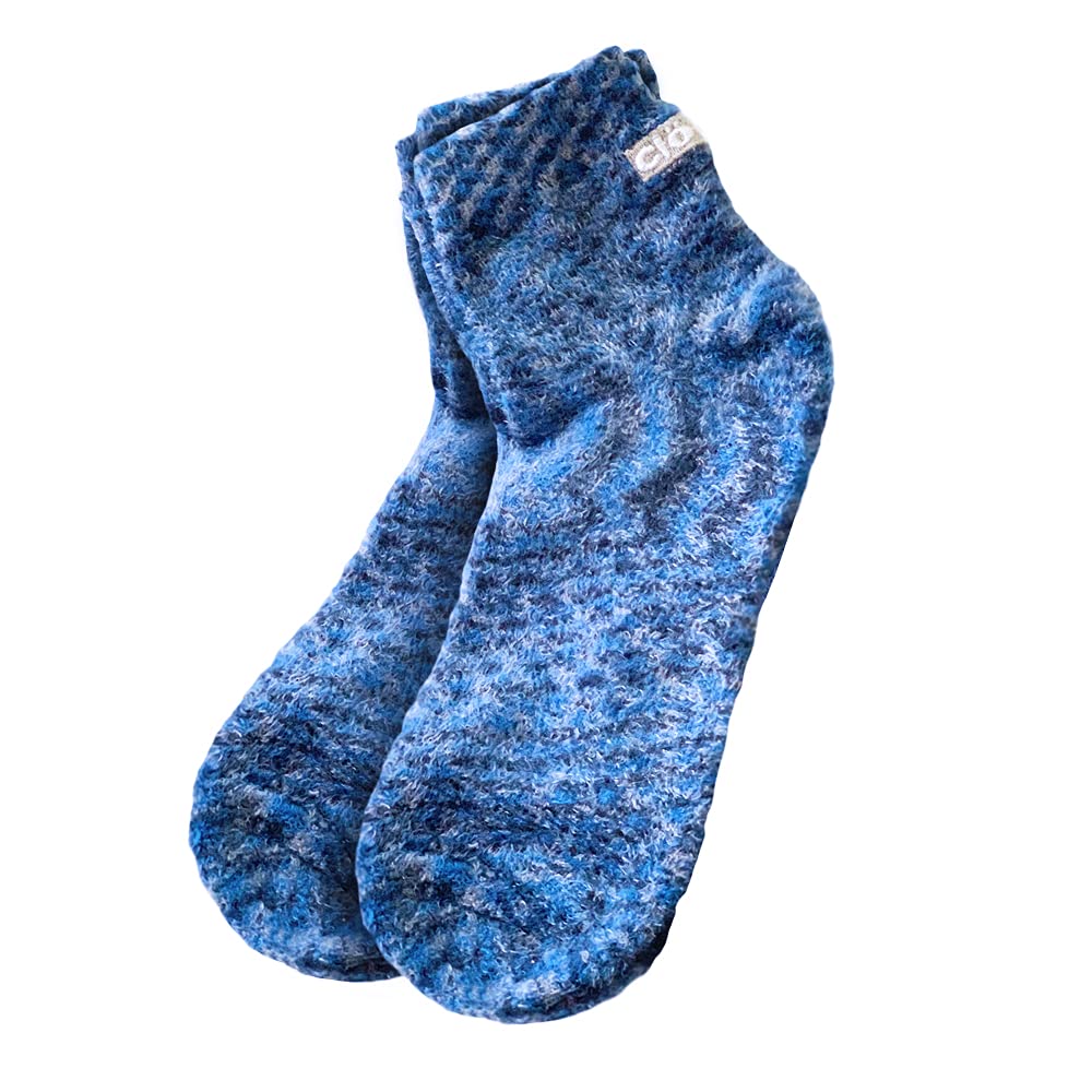 Cloudz assorted solid and patterned socks for stylish home or travel.
