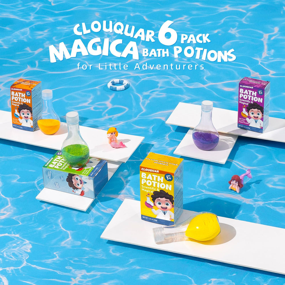 CLOUQUAR easy-dissolve-formula ensures quick cleanup after bath.