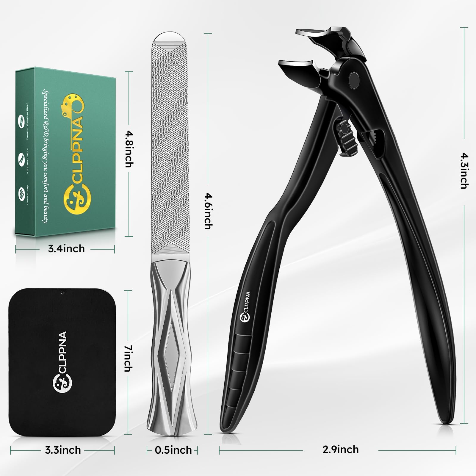 CLPPNA arthritis-friendly design suits gentle, controlled clipping.