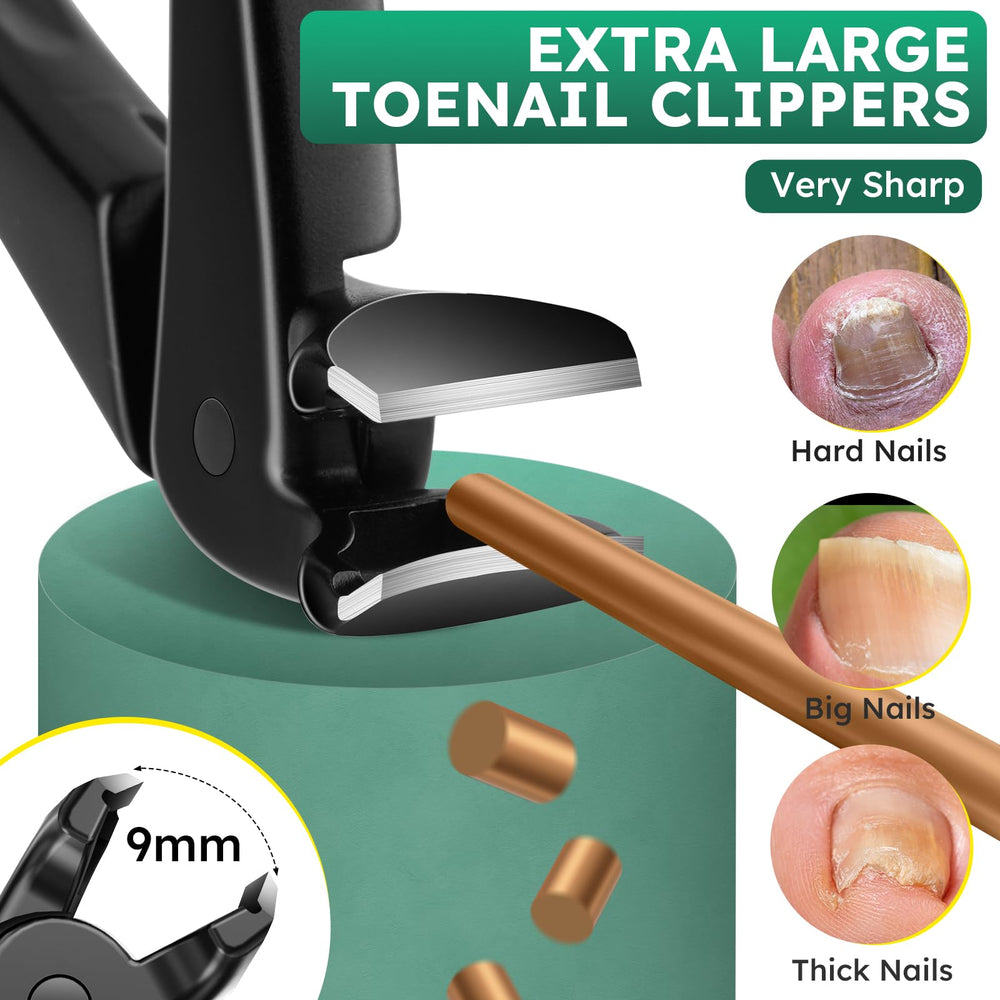 CLPPNA nail clippers with catcher keep nails and mess tidy.