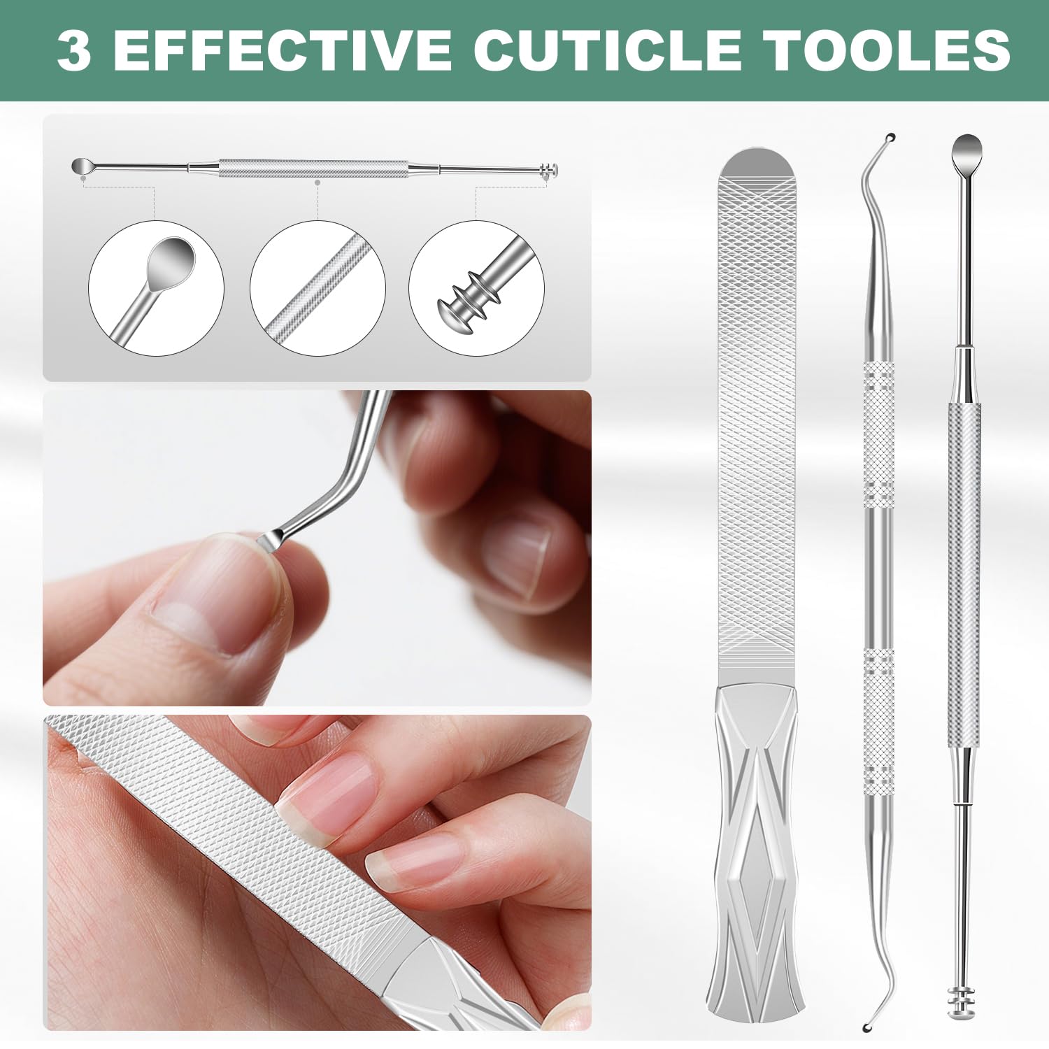 CLPPNA double-ended ear pick for safe, gentle cleaning