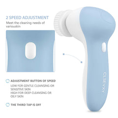 CLSEVXY USB-rechargeable cable image emphasizes cordless charging and easy maintenance