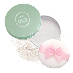 Club Suppin matte setting powder compact shows translucent finish, ideal for daily wear