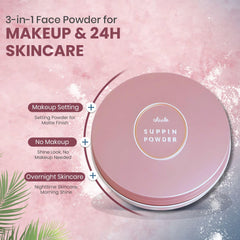 Club Suppin packaging and compact shown for easy travel-ready touchups.