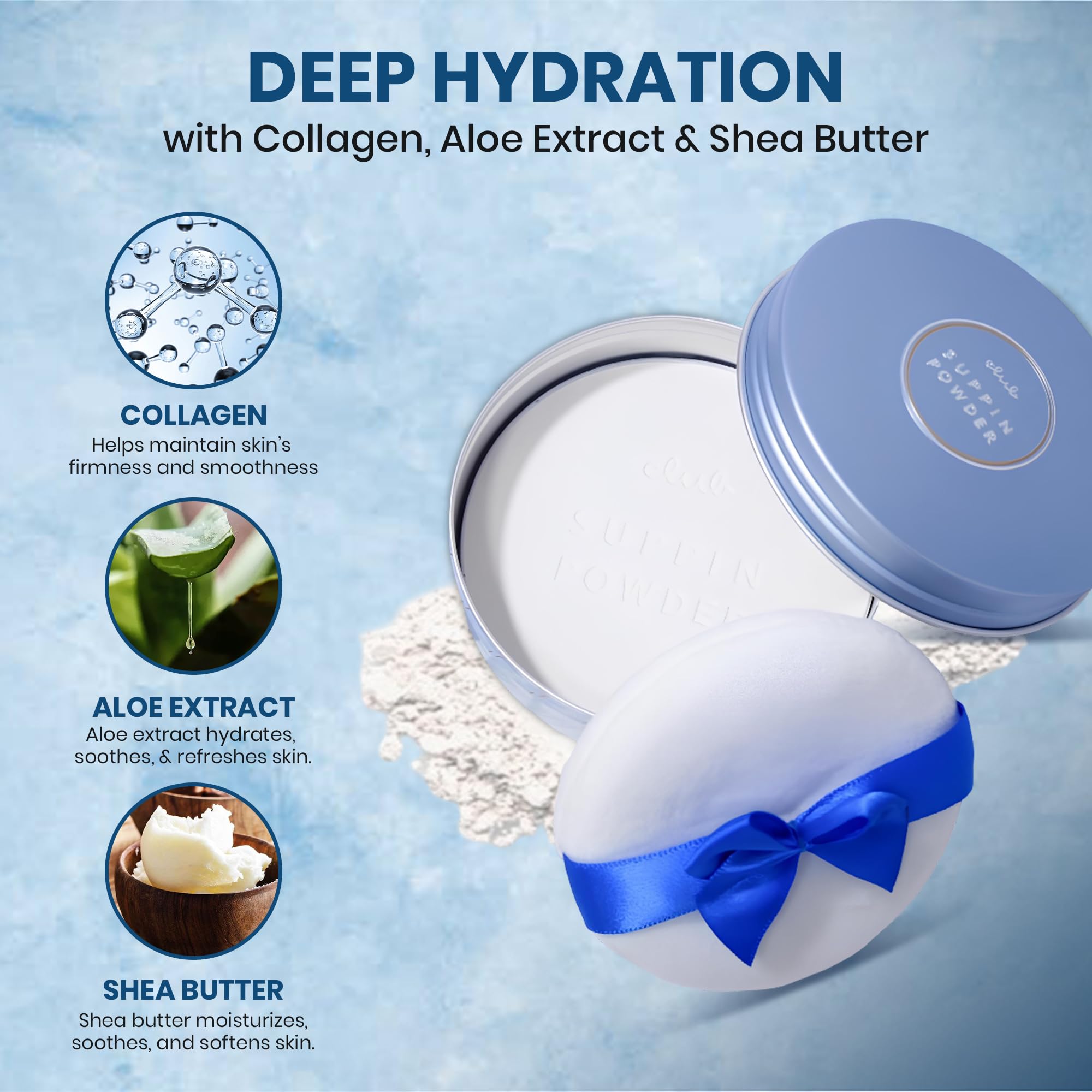 Club Suppin seaweed extract balances skin surface for refreshed look