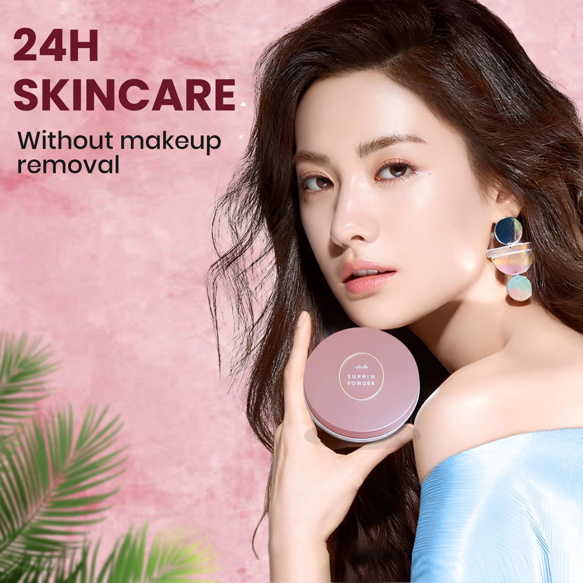 Club Suppin texture closeup highlights seamless blend for natural, even skin.
