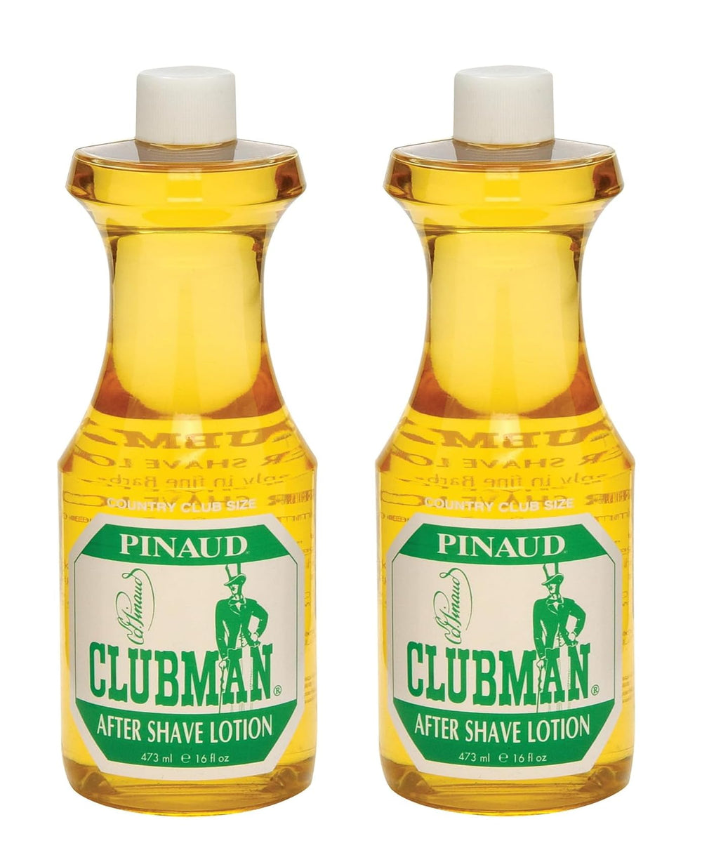 Clubman Pinaud After Shave Bottle Pour delivers instant refresh and masculine scent after shaving.