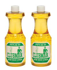 Clubman Pinaud After Shave Bottle Pour delivers instant refresh and masculine scent after shaving.