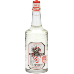 Clubman Pinaud Eau de Portugal bottle close-up for classic grooming scent