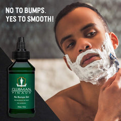 Clubman Pinaud No Bumps Gel ingredients spotlight salicylic acid and panthenol benefiting skin