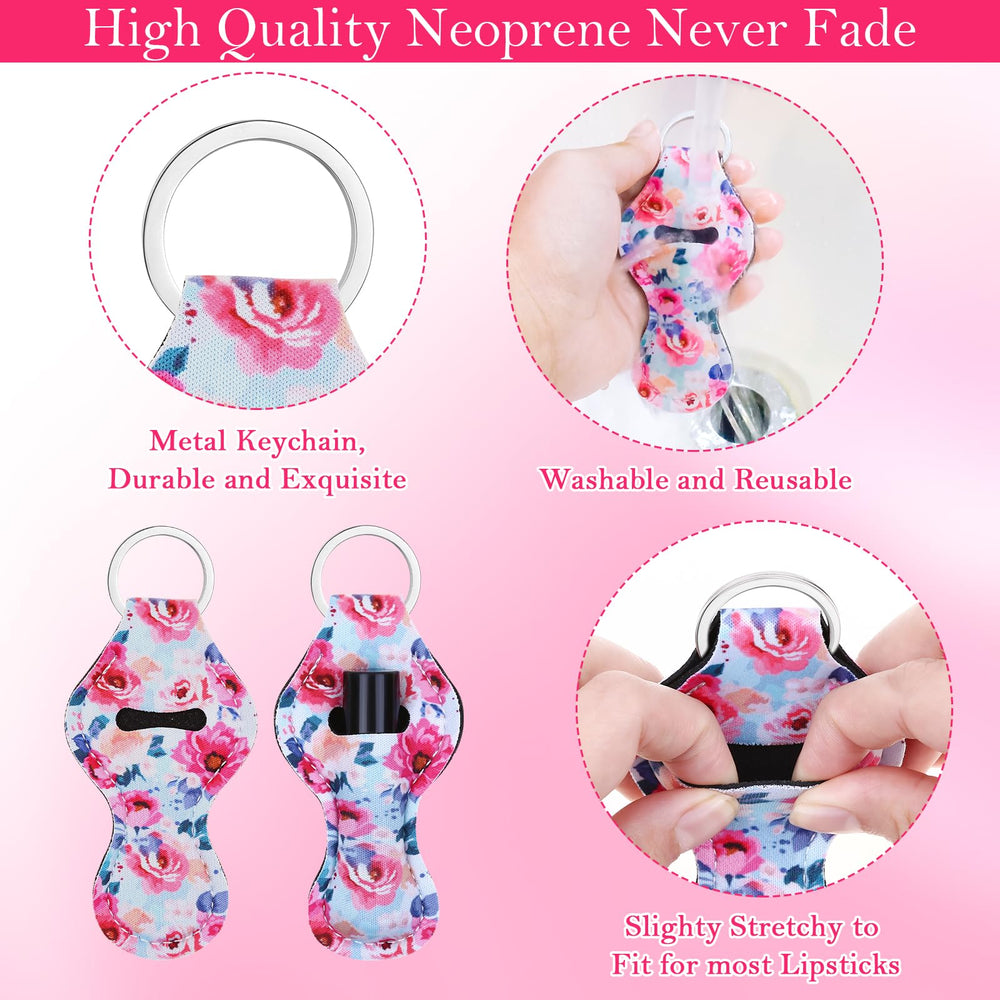 Cludoo neoprene-chapstick-case closeup highlights waterproof, shockproof protection.