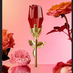CLY AMS Red Rose perfume bottle design with rose-inspired silhouette