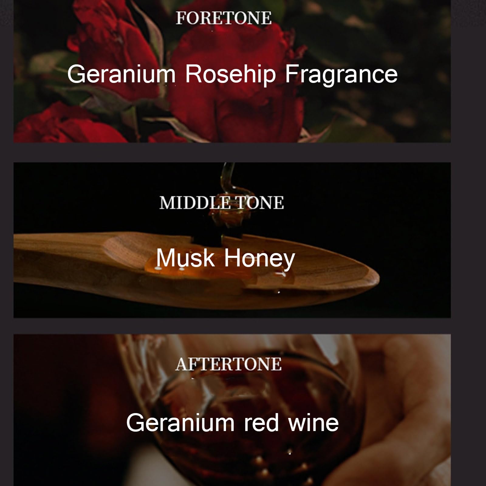 CLY AMS Red Rose perfume mist dispersion on skin