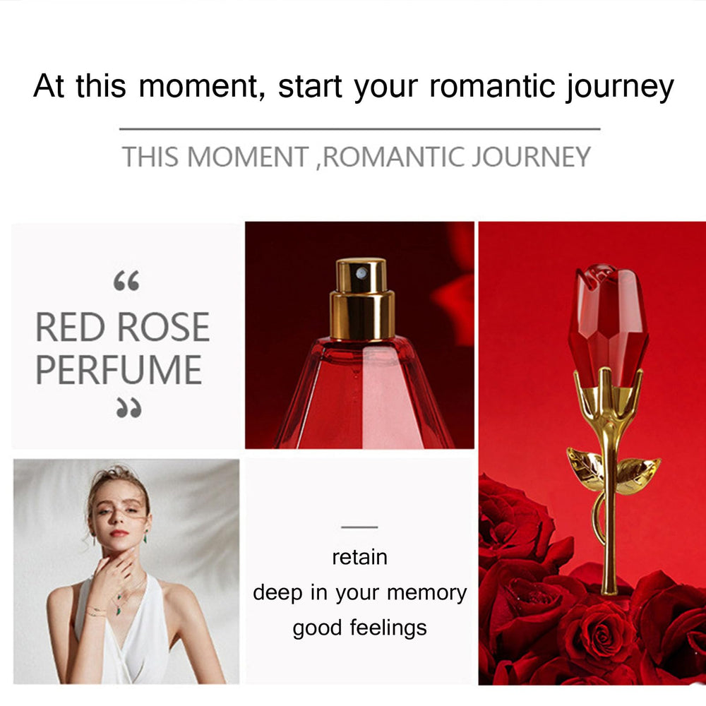 CLY AMS Red Rose on the wrist pulse point for wear