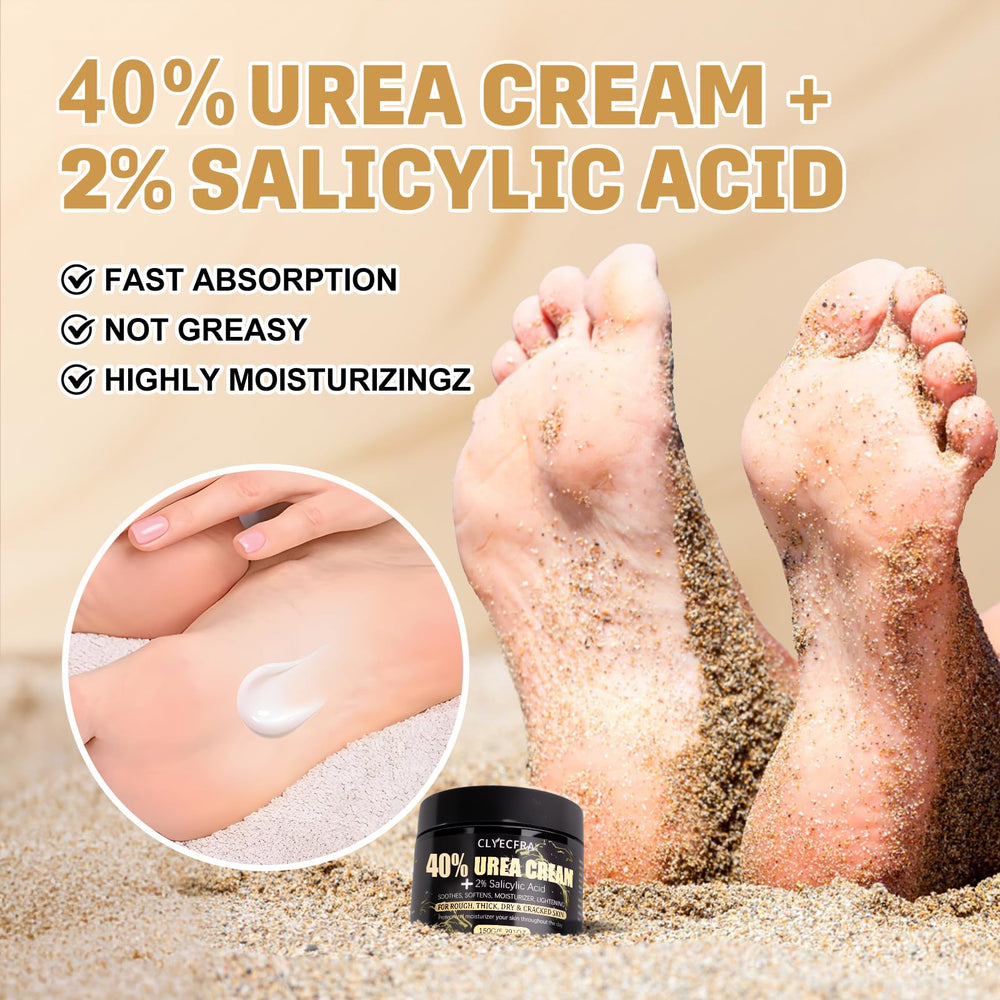 Clyecfra 40% Urea Cream after-use glow indicating refreshed skin feel
