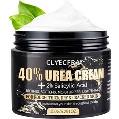 Clyecfra 40% Urea Cream bottle pump for easy daily hydration on dry skin