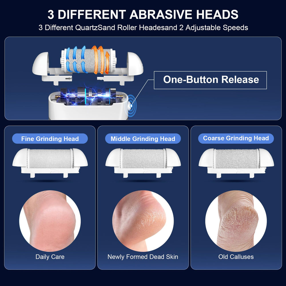 CMTQVFL adjustable speeds from 1600 to 19000 rpm for thick or delicate skin.