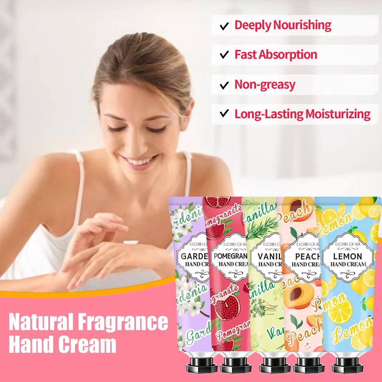 CMWGKBC lavender-scent hand cream bottle ideal for calming daily rituals.