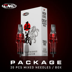 CNC tattoo cartridges easy twist assembly with standard grip compatibility