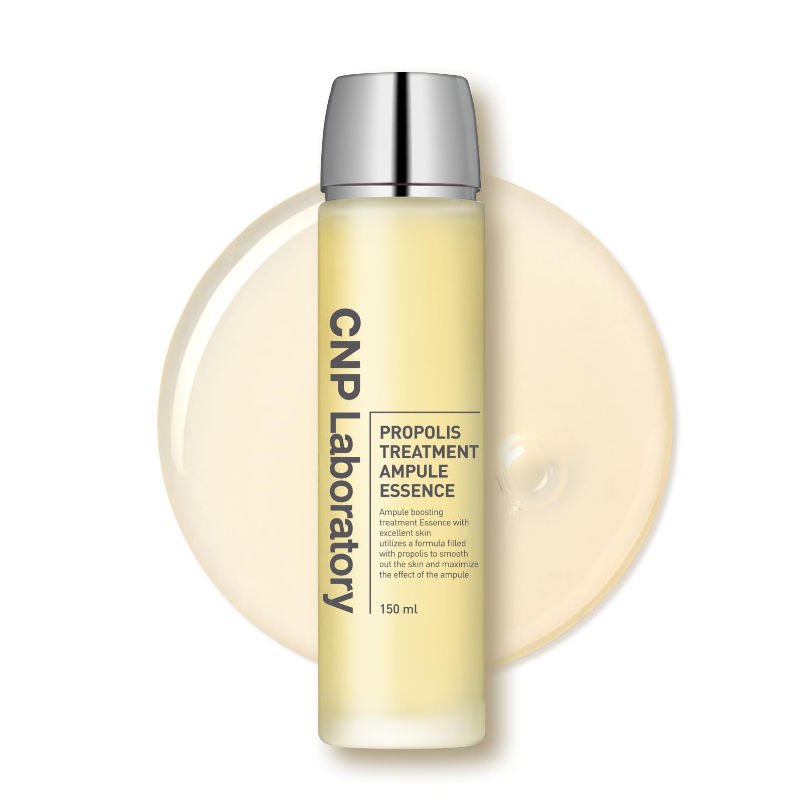 CNP Honey Glow Booster Toner bottle showcases hydrating formula for radiant, balanced skin